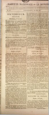 Gazette nationale, ou le moniteur universel (Le moniteur universel) Freitag 26. Juni 1807