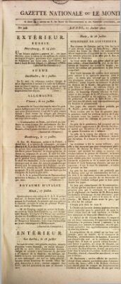 Gazette nationale, ou le moniteur universel (Le moniteur universel) Montag 27. Juli 1807