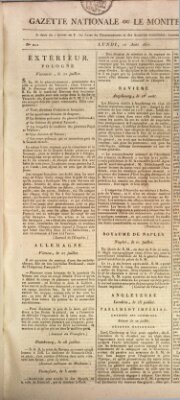 Gazette nationale, ou le moniteur universel (Le moniteur universel) Montag 10. August 1807