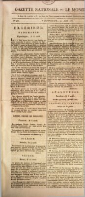 Gazette nationale, ou le moniteur universel (Le moniteur universel) Freitag 21. August 1807