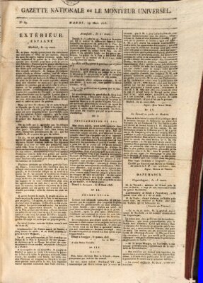 Gazette nationale, ou le moniteur universel (Le moniteur universel) Dienstag 29. März 1808