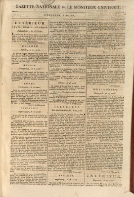 Gazette nationale, ou le moniteur universel (Le moniteur universel) Freitag 6. Mai 1808