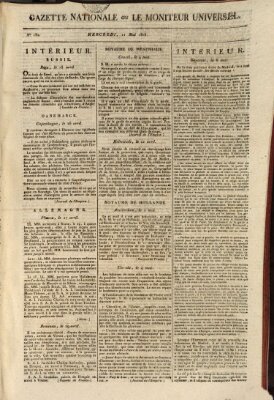 Gazette nationale, ou le moniteur universel (Le moniteur universel) Mittwoch 11. Mai 1808