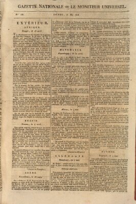 Gazette nationale, ou le moniteur universel (Le moniteur universel) Montag 16. Mai 1808