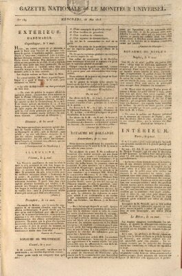 Gazette nationale, ou le moniteur universel (Le moniteur universel) Mittwoch 18. Mai 1808