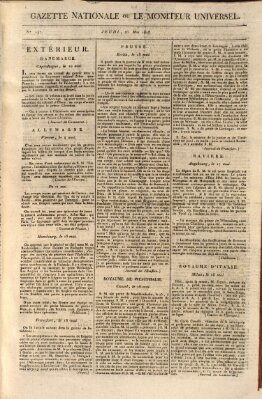 Gazette nationale, ou le moniteur universel (Le moniteur universel) Donnerstag 26. Mai 1808