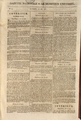 Gazette nationale, ou le moniteur universel (Le moniteur universel) Samstag 28. Mai 1808