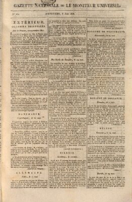 Gazette nationale, ou le moniteur universel (Le moniteur universel) Mittwoch 8. Juni 1808