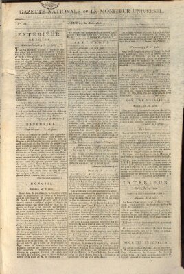 Gazette nationale, ou le moniteur universel (Le moniteur universel) Donnerstag 30. Juni 1808