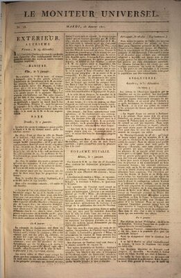 Le moniteur universel Dienstag 15. Januar 1811