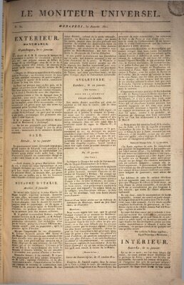 Le moniteur universel Mittwoch 30. Januar 1811