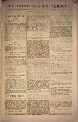 Le moniteur universel Montag 11. Februar 1811