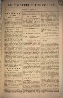 Le moniteur universel Samstag 16. Februar 1811