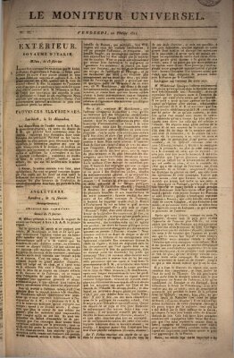 Le moniteur universel Freitag 22. Februar 1811