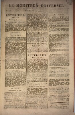 Le moniteur universel Freitag 26. April 1811