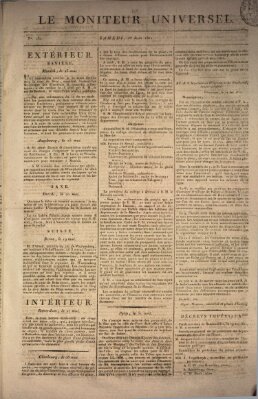 Le moniteur universel Samstag 1. Juni 1811