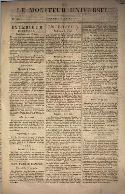 Le moniteur universel Samstag 15. Juni 1811