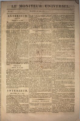 Le moniteur universel Dienstag 25. Juni 1811