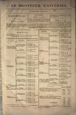 Le moniteur universel Sonntag 30. Juni 1811