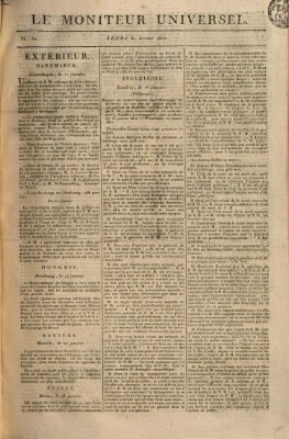 Le moniteur universel Donnerstag 30. Januar 1812