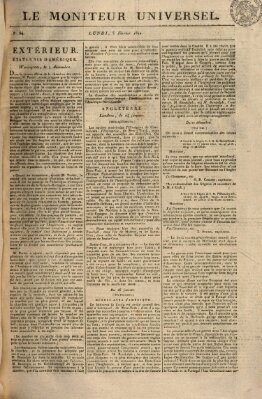 Le moniteur universel Montag 3. Februar 1812