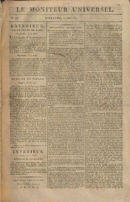 Le moniteur universel Sonntag 12. April 1812