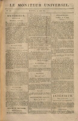 Le moniteur universel Dienstag 14. April 1812