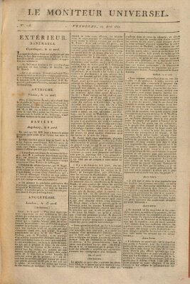 Le moniteur universel Freitag 24. April 1812