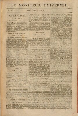 Le moniteur universel Sonntag 26. April 1812