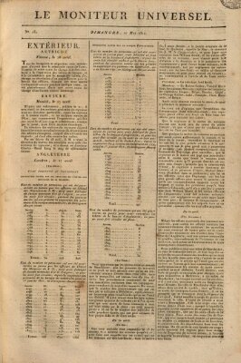 Le moniteur universel Sonntag 10. Mai 1812