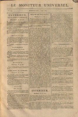 Le moniteur universel Sonntag 7. Juni 1812