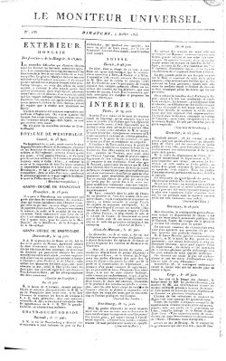 Le moniteur universel Sonntag 4. Juli 1813