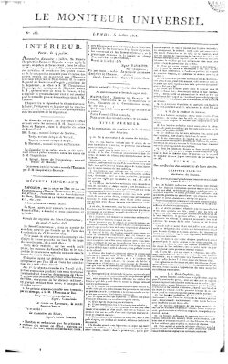 Le moniteur universel Montag 5. Juli 1813