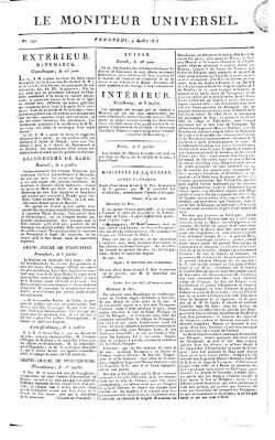 Le moniteur universel Freitag 9. Juli 1813