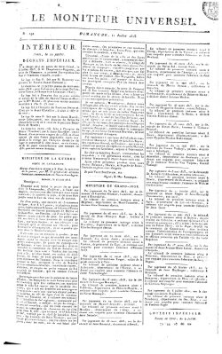 Le moniteur universel Sonntag 11. Juli 1813