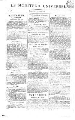 Le moniteur universel Samstag 17. Juli 1813