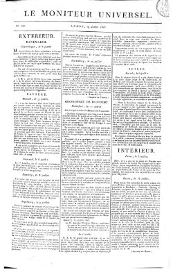 Le moniteur universel Montag 19. Juli 1813