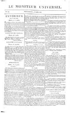 Le moniteur universel Freitag 23. Juli 1813