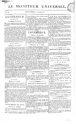 Le moniteur universel Mittwoch 28. Juli 1813