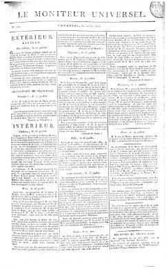 Le moniteur universel Freitag 30. Juli 1813