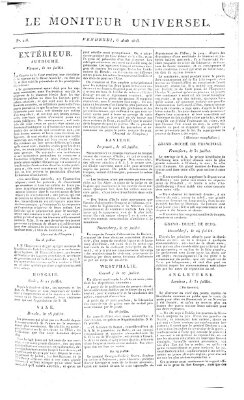 Le moniteur universel Freitag 6. August 1813