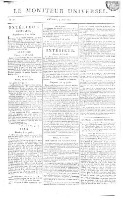 Le moniteur universel Montag 9. August 1813