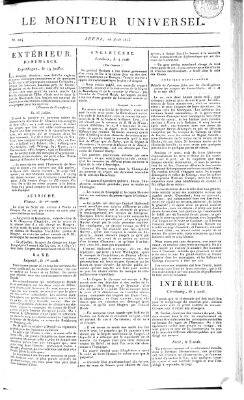 Le moniteur universel Donnerstag 12. August 1813