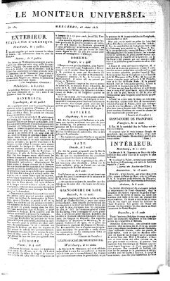 Le moniteur universel Mittwoch 18. August 1813