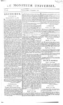 Le moniteur universel Freitag 3. September 1813