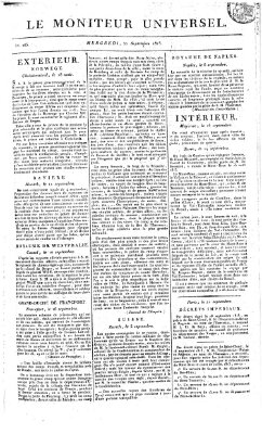 Le moniteur universel Mittwoch 22. September 1813