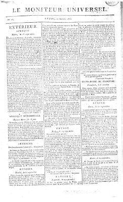 Le moniteur universel Montag 11. Oktober 1813