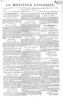 Le moniteur universel Sonntag 17. Oktober 1813