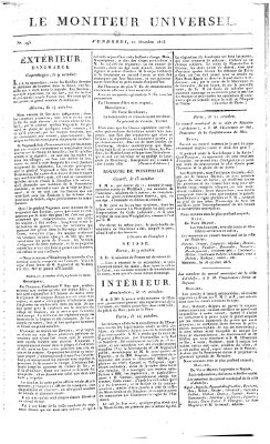 Le moniteur universel Freitag 22. Oktober 1813