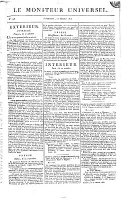 Le moniteur universel Samstag 23. Oktober 1813